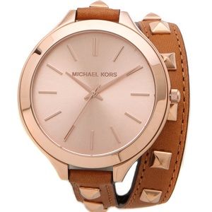 Used Michael Kors Studded Wrap Watch